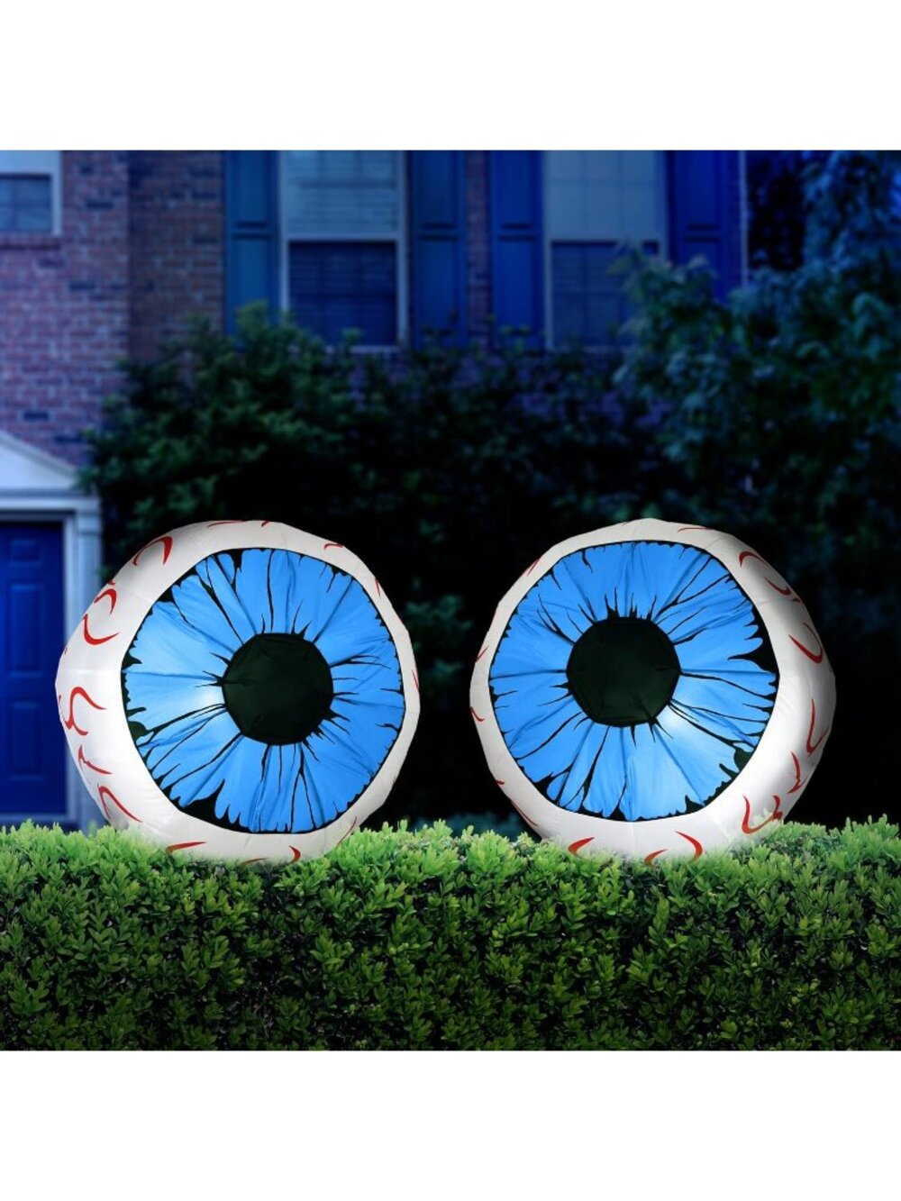 🎃 3Ft Halloween Inflatable Large Set of Eye Light Up Eyeball with Build-in LEDs